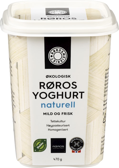 Bilde: © Rørosmeieriet / Oda Rørosmeieriet Økologisk Røros Yoghurt