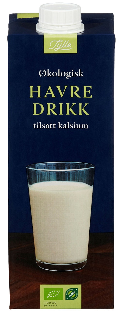 Bilde: © Tylle / Oda Tylle Økologisk Havredrikk med Kalsium 1 l