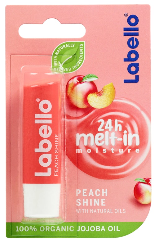Bilde: © Labello / Oda Labello Labello Peach Shine