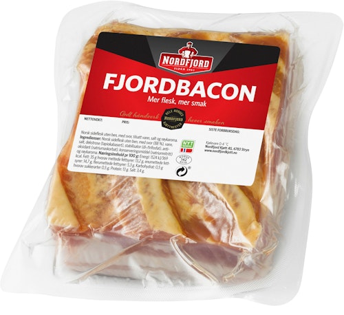 Bilde: © Nordfjord / Oda Nordfjord Fjordbacon