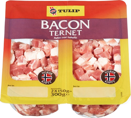 Bilde: © Tulip / Kolonial.no Tulip Ternet Bacon 2x150gr, 300 g
