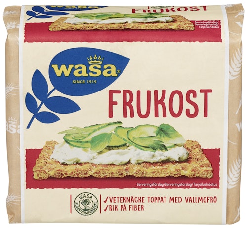 Bilde: © Wasa / Oda Wasa Frukost Knekkebrød 240 g