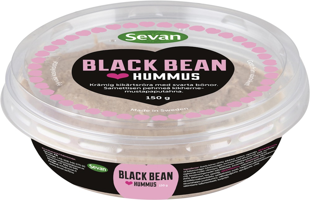 Sevan Hummus Black Bean