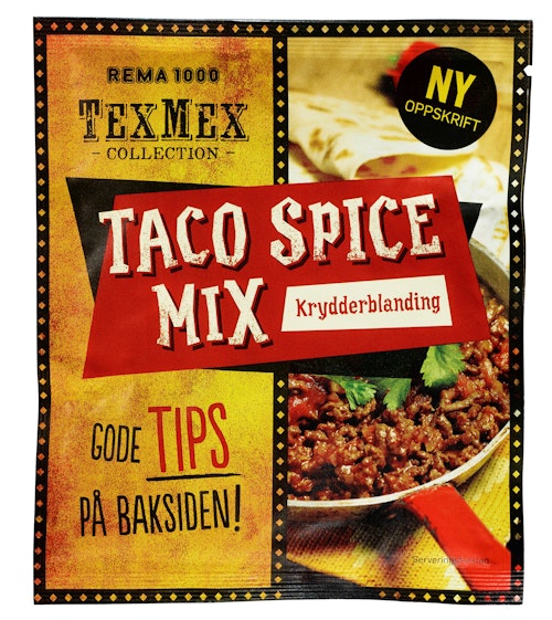 Bilde: © REMA 1000 / Oda REMA 1000 Taco Spice Mix