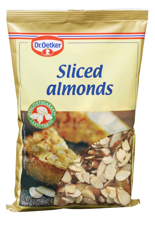 Bilde: © Dr. Oetker / Kolonial.no Dr. Oetker Skivede Mandler 200 g
