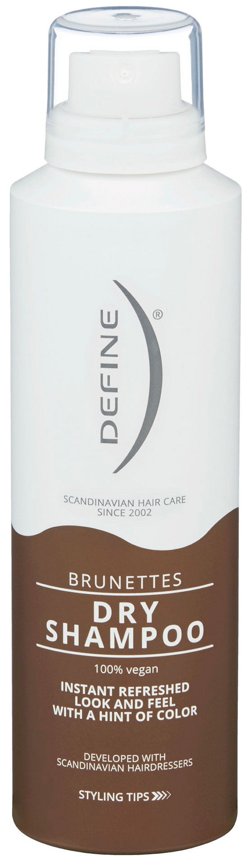Bilde: © Define / Kolonial.no Define Brunettes Dry Shampoo 200 ml
