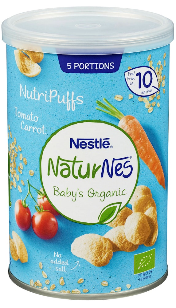 Nestlé Naturnes Nutripuffs Tomat