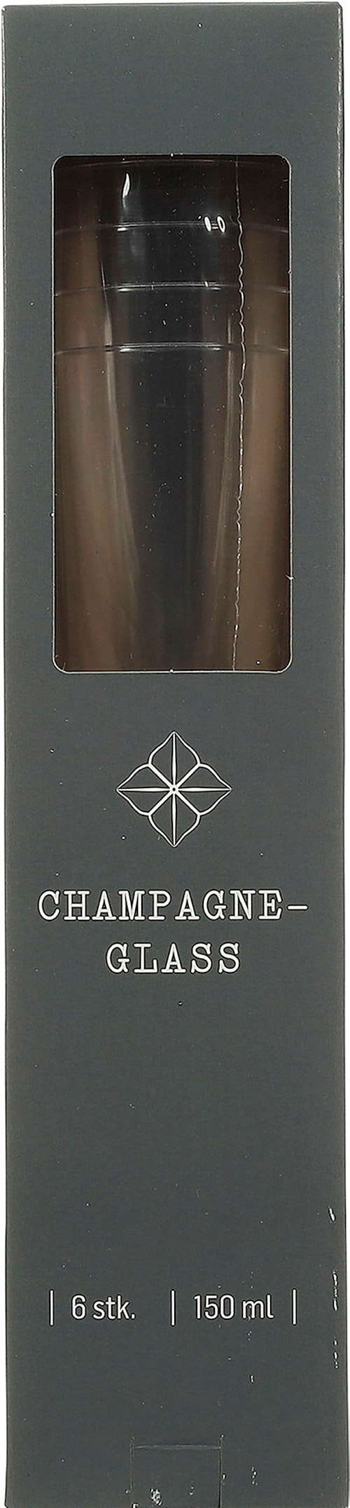 REMA 1000 Champagneglass i Plast