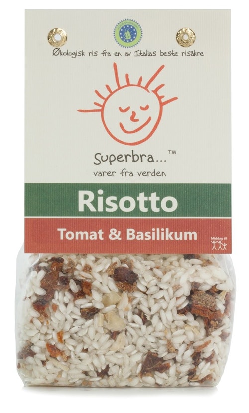 Superbra Risotto Tomat og Basilikum