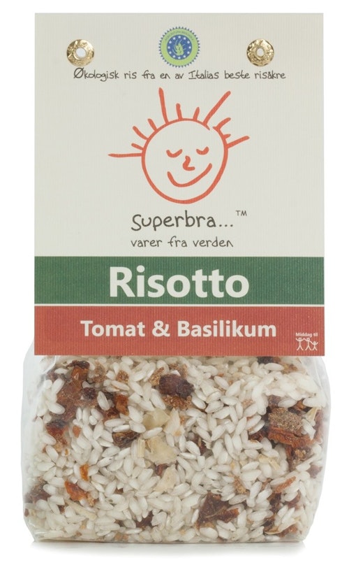 Bilde: © Superbra / Oda Superbra Risotto Tomat og Basilikum
