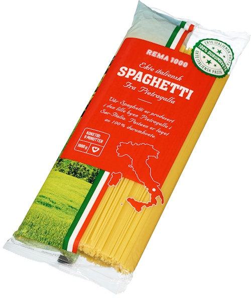 Bilde: © REMA 1000 / Oda REMA 1000 Spaghetti 1 kg