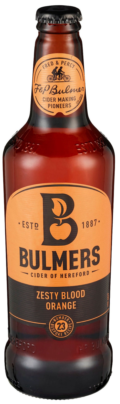 Bilde: © Bulmers / Oda Bulmers Bulmers Cider Zesty Blood Orange 0,5 l