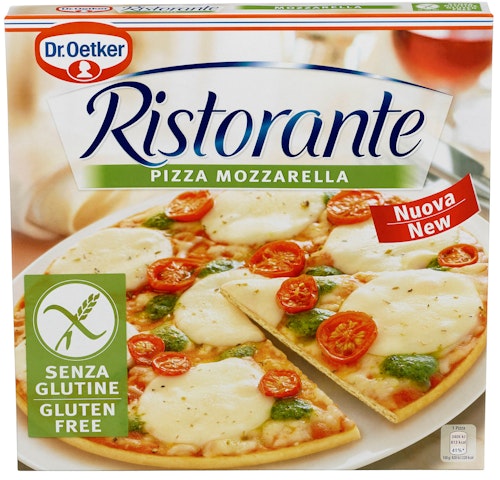 Bilde: © Dr. Oetker / Kolonial.no Dr. Oetker Ristorante Mozzarella Glutenfri, 370 g
