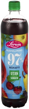 Bilde: © Lerum / Oda Lerum Husholdningssaft Uten tilsatt sukker, 0,9 l