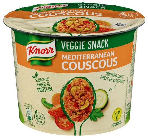 Bilde: © Knorr / Kolonial.no Knorr Veggie Snack Couscous 73 g
