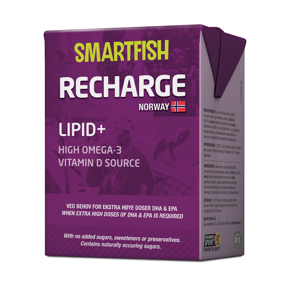 Smartfish Lipid+ Sportsdrikk