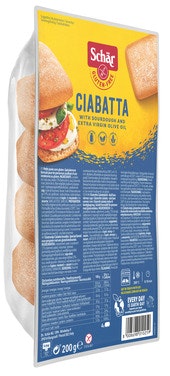 Bilde: © Schär / Oda Schär Ciabatta Glutenfri, 200 g