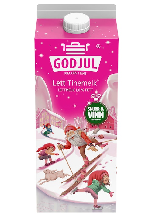 Bilde: © Tine / Kolonial.no Tine TineMelk Lett 1,75 l