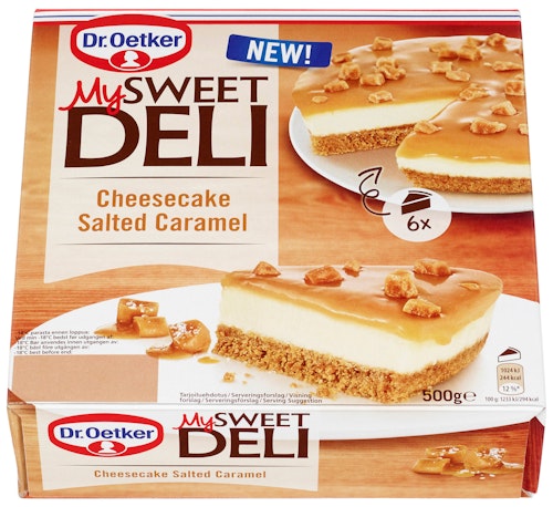 Bilde: © Dr. Oetker / Oda Dr. Oetker Cheesecake Salted Caramel