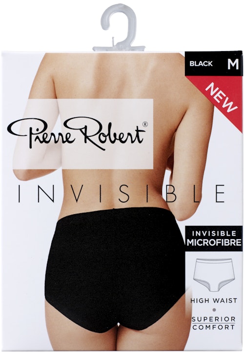 Bilde: © Pierre Robert / Oda Pierre Robert Micro High Waist Invisible Truse Black, str. L, 1 stk