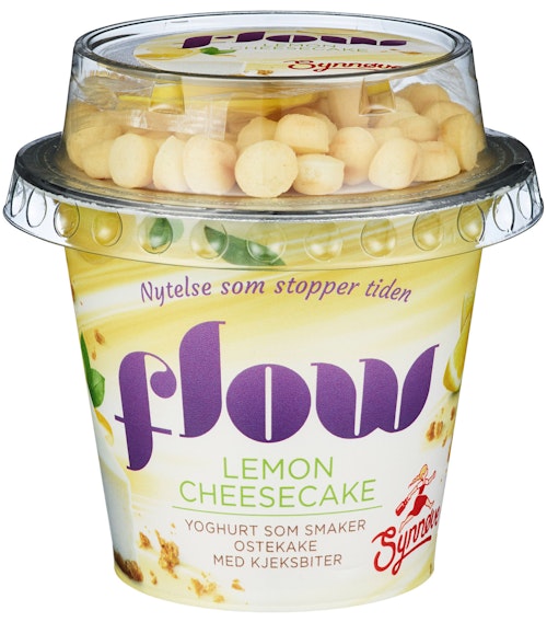 Bilde: © Synnøve / Kolonial.no Synnøve Flow Lemon Cheese Cake 110 g