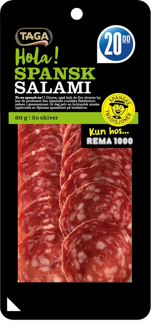 Bilde: © Taga / Oda Taga Spansk Salami Spekepølse