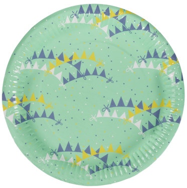 Bilde: © REMA 1000 / Oda REMA 1000 Papptallerken Assortert variant, 22 cm, 8 stk