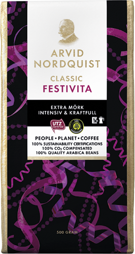 Bilde: © Arvid Nordquist / Oda Arvid Nordquist Classic Festivita Filtermalt, 500 g