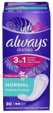 Bilde: © Always / Oda Always Truseinnlegg Normal Liner 30 stk