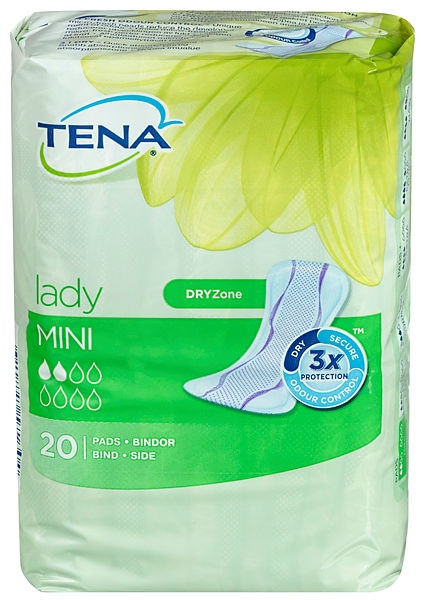 Bilde: © Tena / Oda Tena Tena Discreet Mini 20 stk