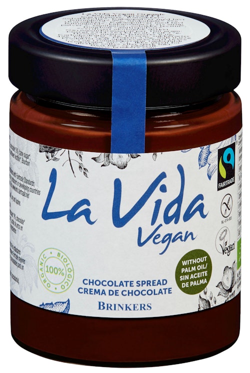 Bilde: © La Vida / Kolonial.no La Vida Chocolate Sjokoladepålegg Vegan, 270 g