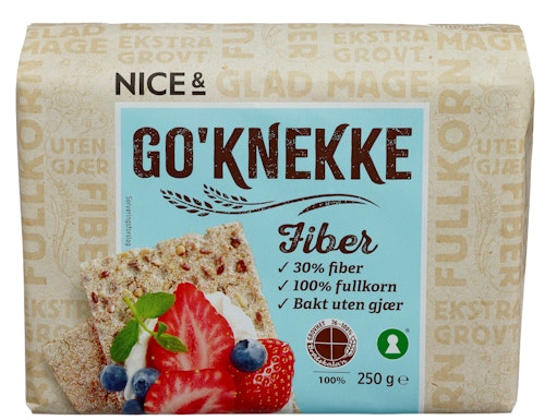 Bilde: © Nice& / Oda Nice& Go'knekke Fiber 250 g