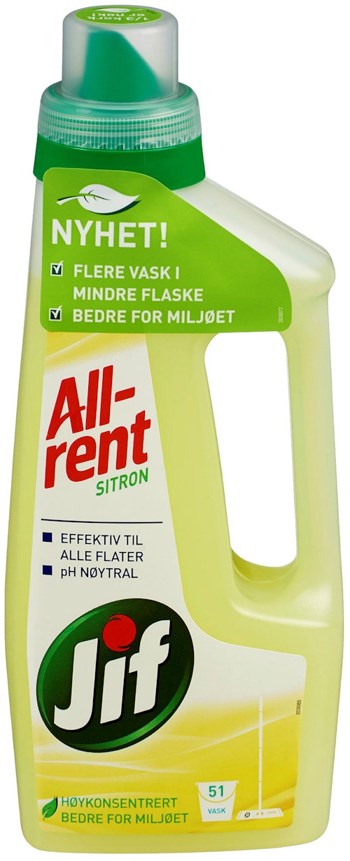 Bilde: © Jif / Kolonial.no Jif Allrent Sitron 595 ml