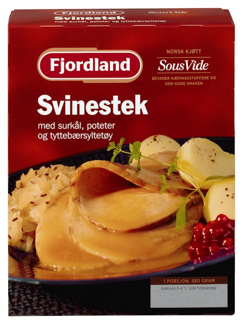 Bilde: © Fjordland / Kolonial.no Fjordland Svinestek 580 g