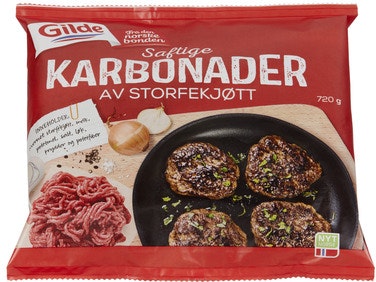 Bilde: © Gilde / Oda Gilde Karbonader 720 g