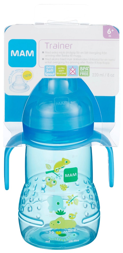 Bilde: © MAM / Kolonial.no MAM Kopp Trainer Assorterte Farger, 220ml, 1 stk