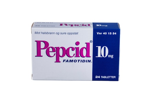 Pepcid 10 mg, 24 stk