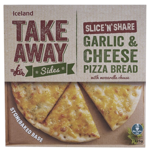 Bilde: © Iceland / Oda Iceland Hvitløk & Ost Pizzabrød 245 g