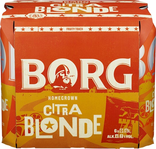 Bilde: © Hansa Borg / Oda Hansa Borg Borg Citra Blonde 6 x 0,5l