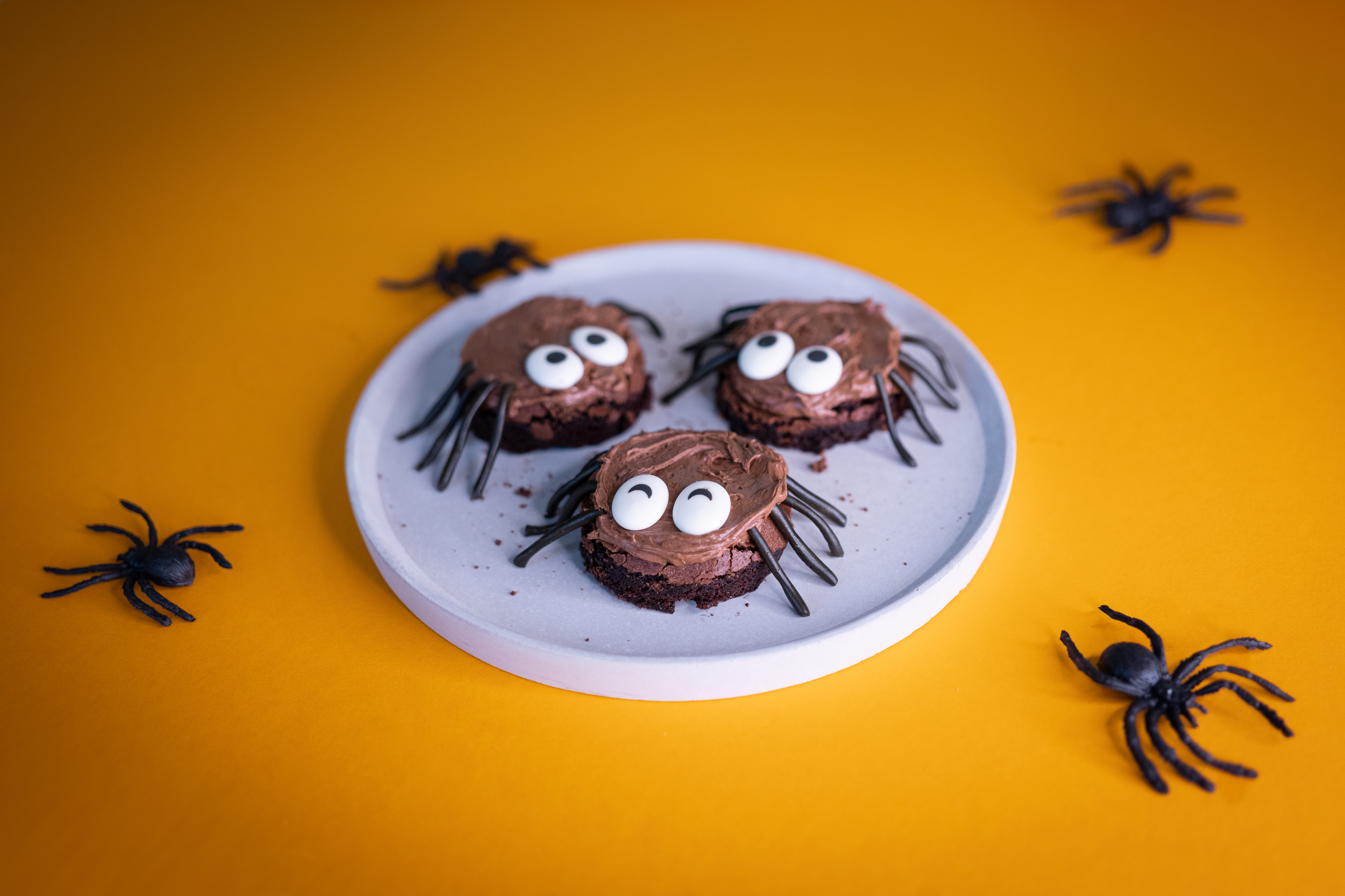 Raske brownies-edderkopper 